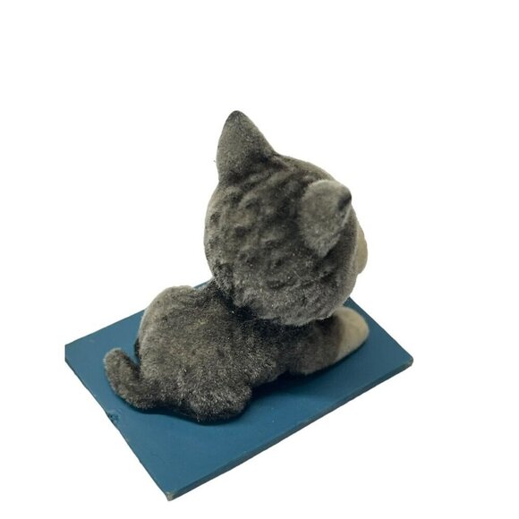 6 Vintage Puppy In My Pocket Toy Flocked Fuzzy Mini Dog Figures - Picture 5 of 6